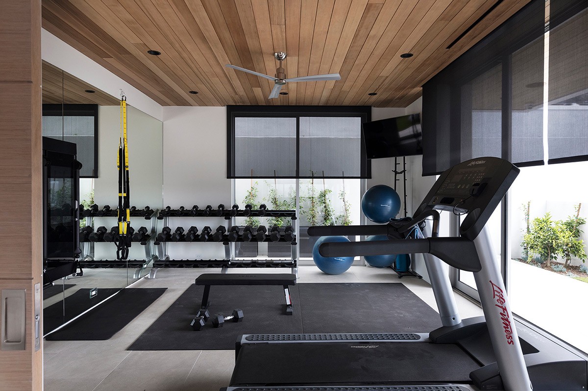 Modernes Home Gym Design